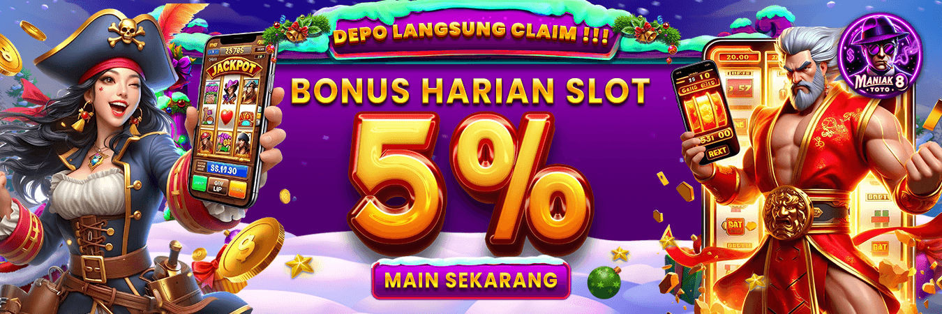 Bonus Harian 5% Slot